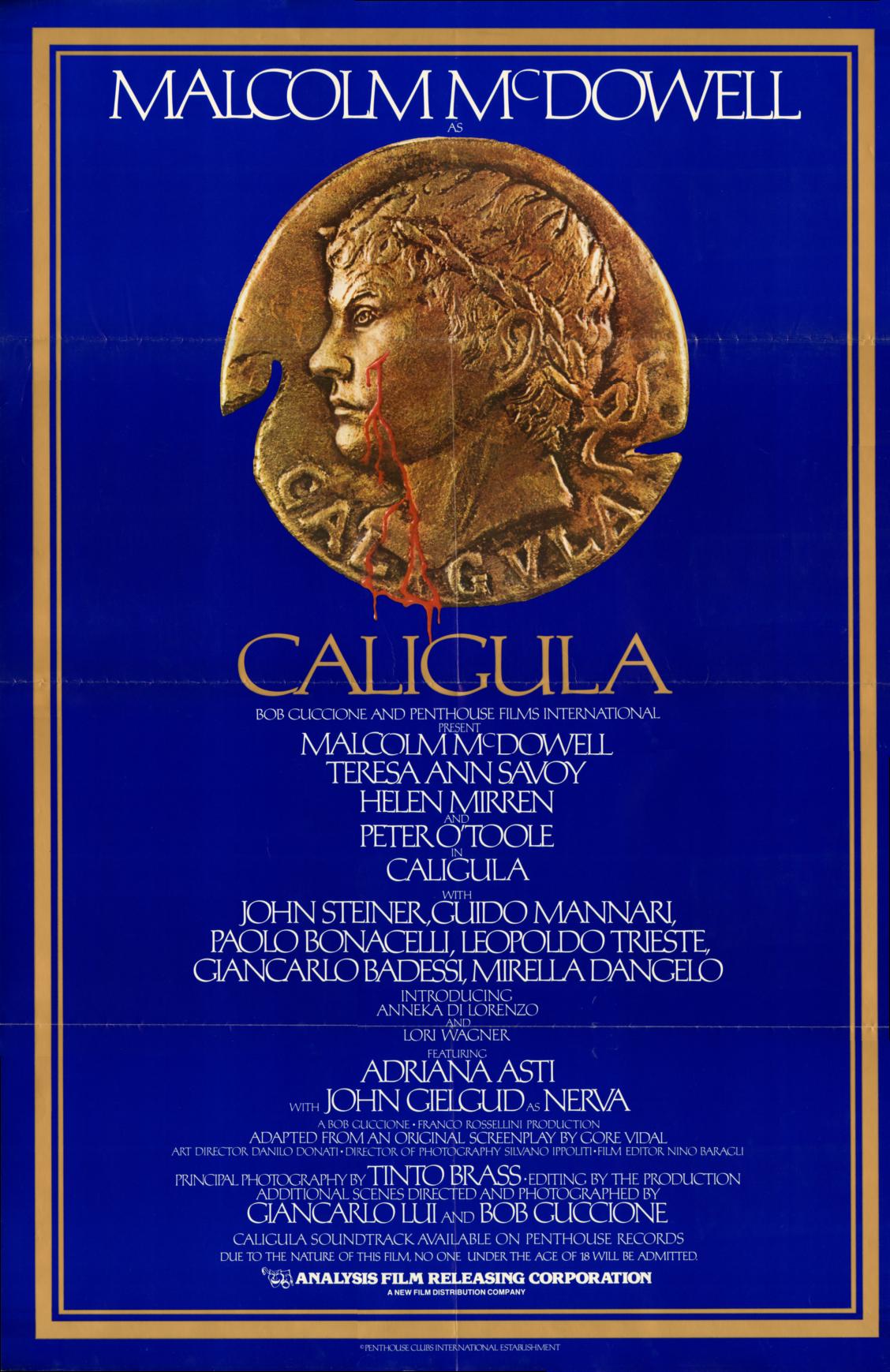 Caligula Poster